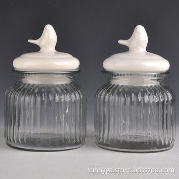 New Sugar Jars with Ceramic Lid, Many Colors Can be Sprayed